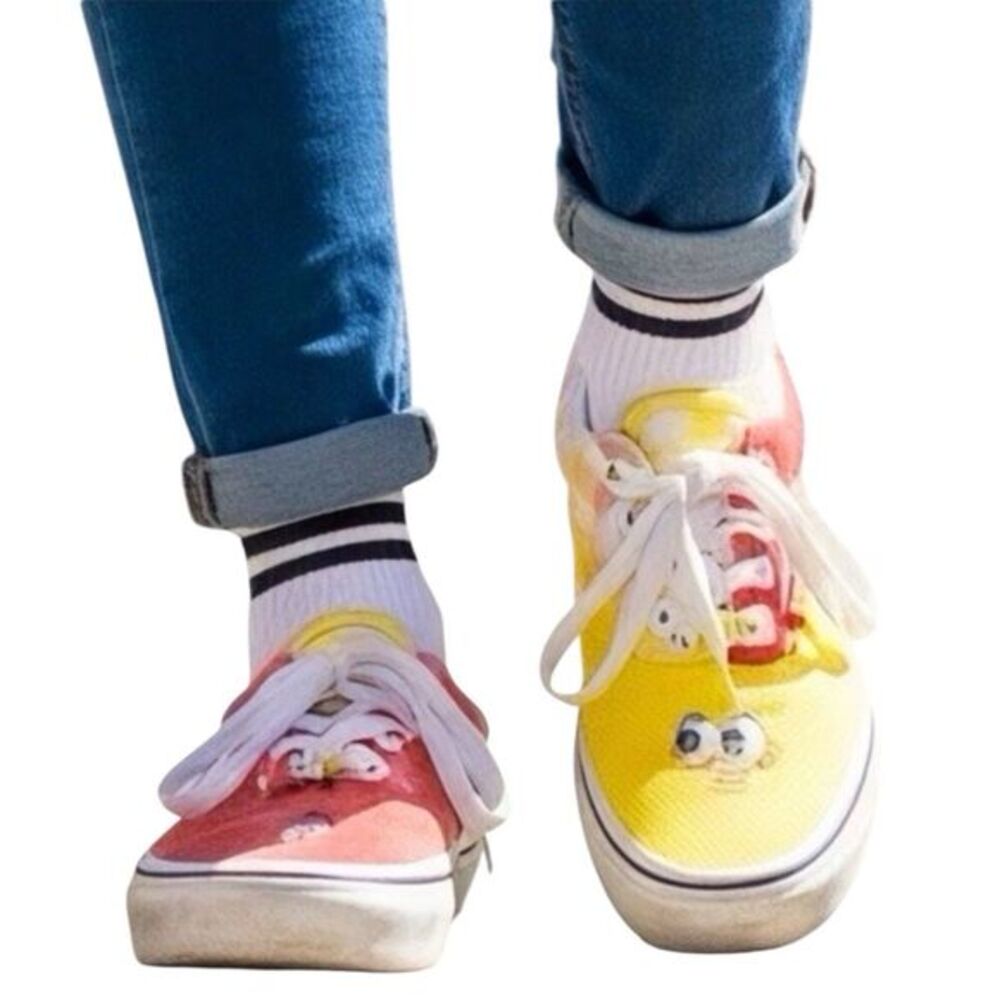 VANS SpongeBob SquarePants x Era Best Friends Sz Sz 5 Womens Limited Edition